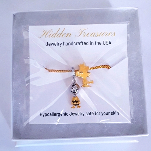 Charlie Brown & Woodstock charms S925 Pandora compatible - Picture 2 of 5